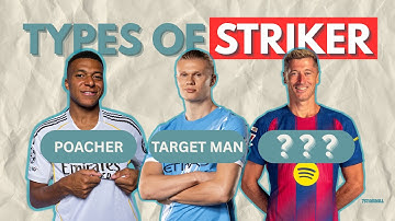 Types of Strikers In Football Explained in 3 Minutes !