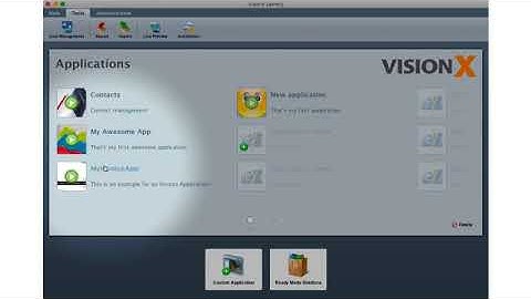 VisionX - How to use Eclipse & VisionX in real time