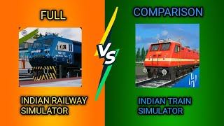Indian Railway Simulator VS Indian Train Simulator|| Full Comparison #indianrailwaysimulator screenshot 4