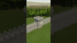 This is how towers get destroyed in my game #strategygames  #towerdefense #rts