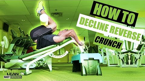 How To Do A FOAM ROLLER INCLINE REVERSE CRUNCH | Exercise Demonstration Video and Guide
