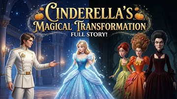 Cinderella | Fairytale Story | A Tale of Love, Betrayal & Magic | Full Animated Story