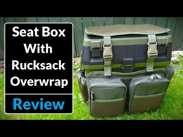 NGT Session Seat Box With Rucksack Overwrap - Tackle Review 