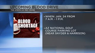 American Red Cross hosting upcoming blood drive
