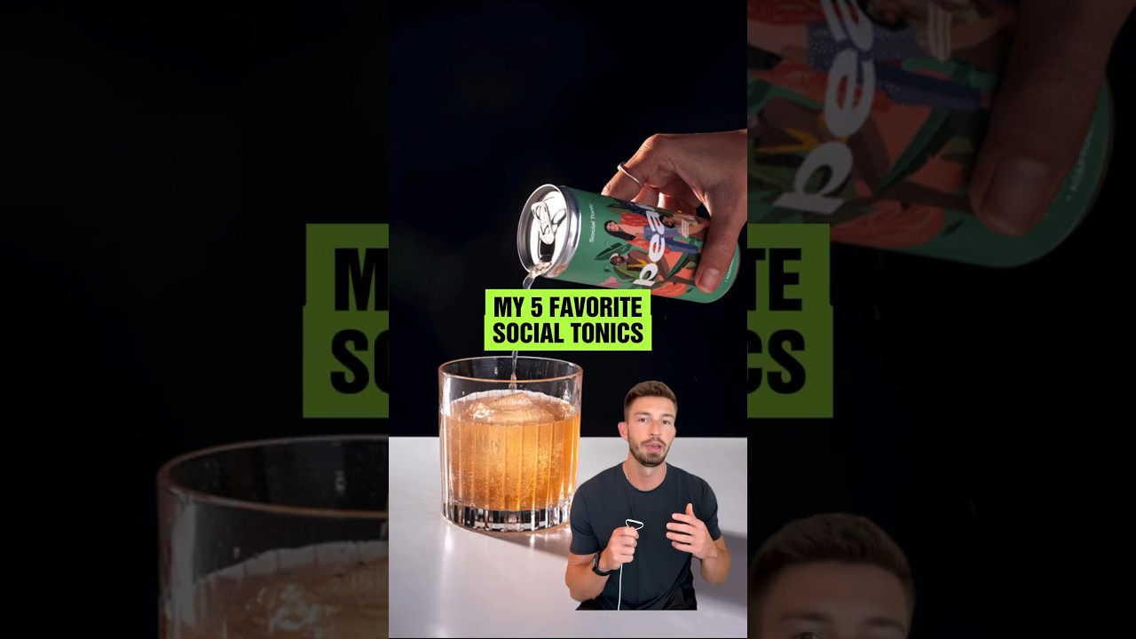 5 social tonic & non alcoholic drink brands I’m most intrigued by in 2024 👇
