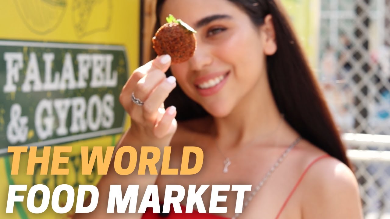 The World Food Market has some of the city's best eats and lots of Middle Eastern Food options