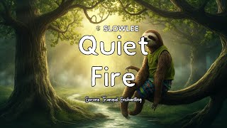 Quiet Fire: A Serene Journey Through the Forest's Embrace 🎶