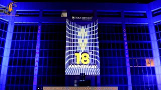 Touch Stone 18th Anniversary Projection Mapping | Full Sequence | 3Dillumination | Evacu Trust|