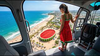 Which Pool Would You Jump Into From A Helicopter  Oddly Satisfying Ai Asmr