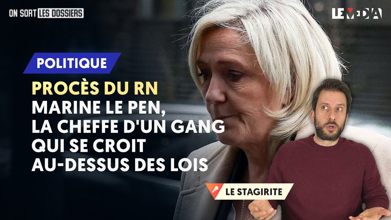 ⁣PROCÈS DU RN : MARINE LE PEN, LA CHEFFE D'UN GANG QUI SE CROIT AU-DESSUS DES LOIS