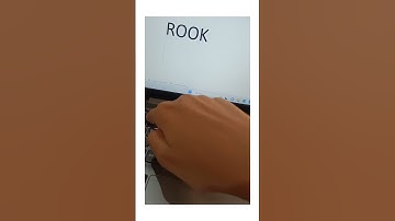 Rook in MS WORD #shorttrick #tech #computertricks #pctips #laptop #tricks #computer #technology#rook