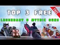 Top 3 Free Legendary and Mythic Guns In Codm Which Is literally Dominate All The lobbies 🔥💯