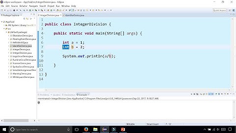 Java Integer Division and Dividing by Zero - Java Tutorial - Appficial