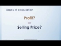 Sales Variance Analysis Course - Profit vs Selling price and impact on variances