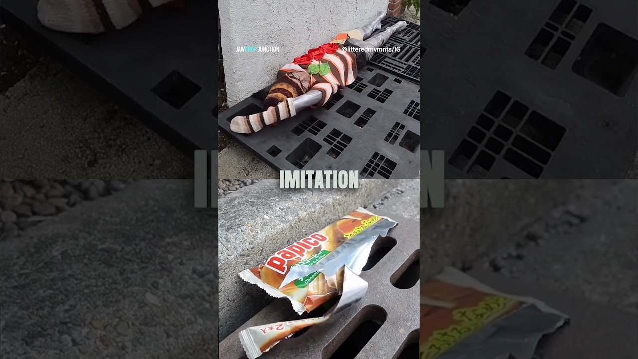 Превращение уличного мусора в танец