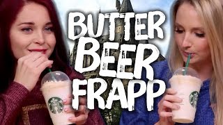 Harry Potter Butterbeer Frappucino from Starbucks! (Cheat Day)