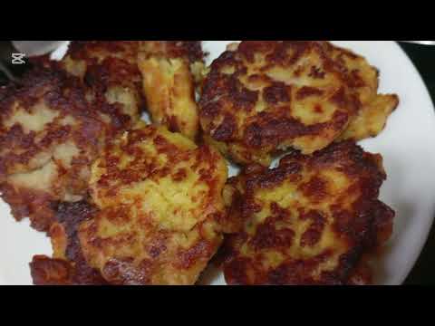 HOW TO COOK MASHED POTATO AND MINCED PORK PATTIES #asmr #cooking #myownversion @KitcheNik-29n