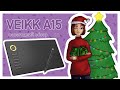 VEIKK A15 | обзор на графический планшет с алиэкспресс