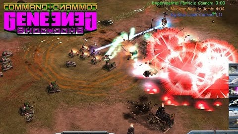 C&C Generasl Zero Hour ShockWave Chaos | USA Super Train General 2v2