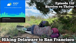 Surviving 114 Degree Heat Index | Dodge City Kansas | American Discovery Trail Ep 118