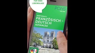 PONS Wörterbuch Translator App Advanced Französisch Deutsch screenshot 3