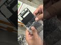 Original second-hand iPhone diagnostic screen, original used housing back glass, battery and parts.