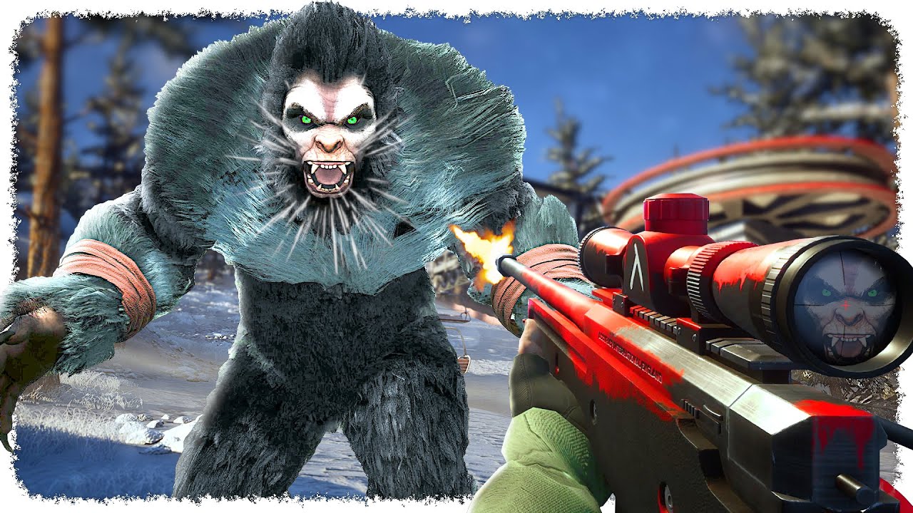 Hunting a YETI (he eats people) | BIGFOOT