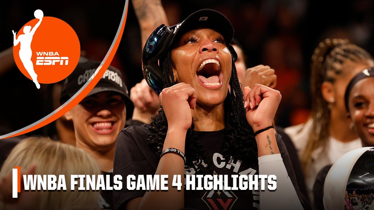 Las Vegas Aces become first repeat WNBA champs in 21 years, beating New  York Liberty 70-69 in Game 4