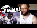 Rugby Player Reacts to JOHN RANDLE "The Craziest Man In NFL History"