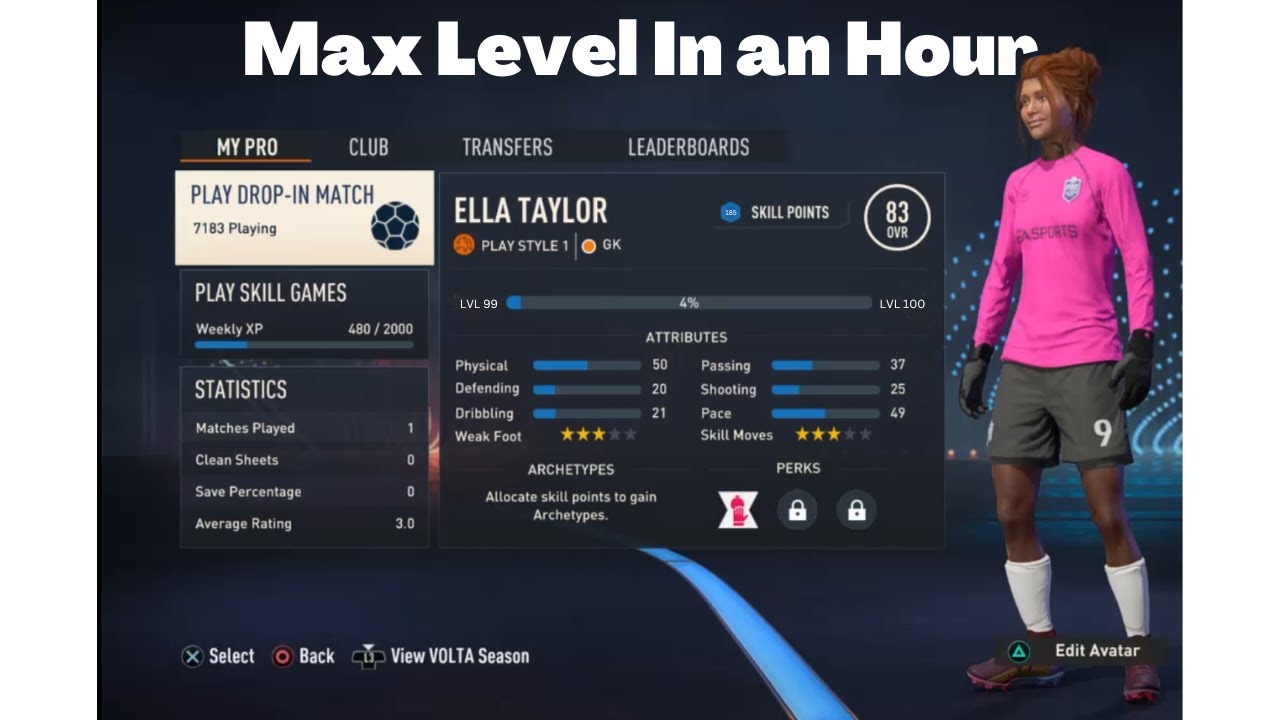 Best Way to Level up in Pro Clubs Fifa 23 ( Fastest Way )