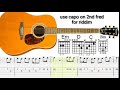 Dance monkey (tones and I ) GUITAR TAB 🎸