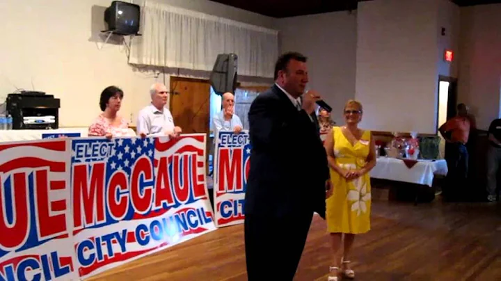 John McCaul for City Council Kick Off Speech