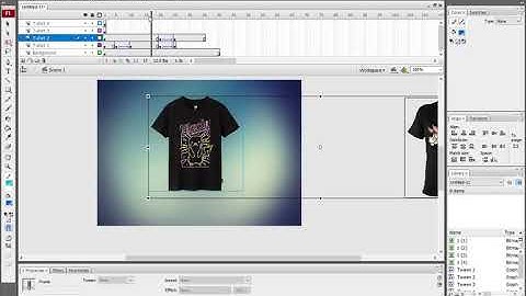 Adobe Flash Animation Banner Tutorials | Adobe Cs3