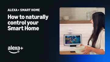 Speak naturally to Alexa+ to control your smart home devices