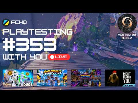 🔴 Feature Friday Testing Week 353 |Testing UEFN Maps WITH YOU LIVE!