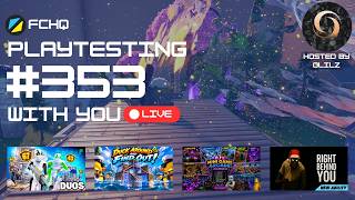 🔴 Feature Friday Testing Week 353 |Testing UEFN Maps WITH YOU LIVE!