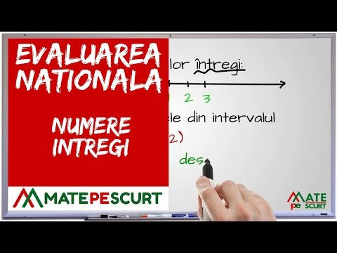 Evaluarea Nationala Numere Intregi Youtube