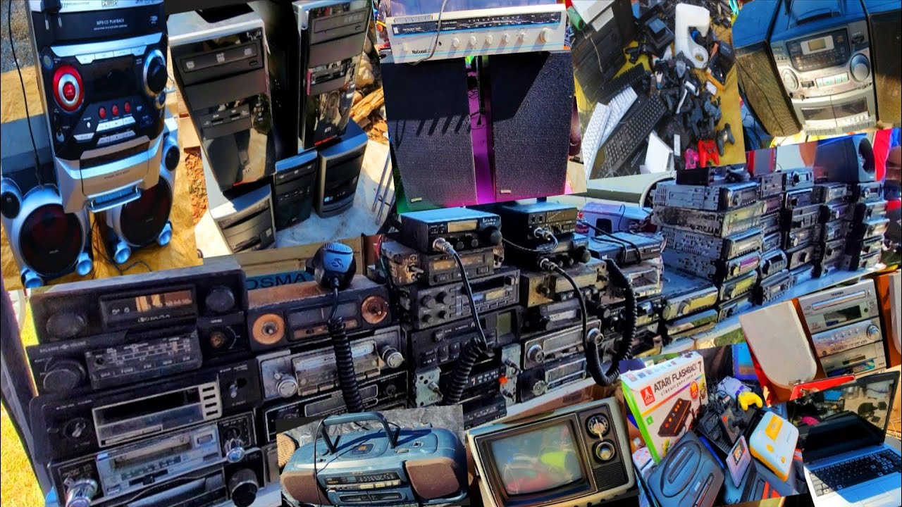 Achados Incríveis de eletrônicos desse sábado na Feira do Rolo Osternack 