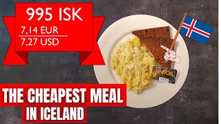 The Cheapest Meal You Can Get in Reykjavik Iceland