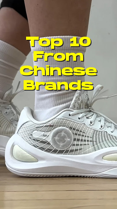 Top 10 Basketball Shoes from Chinese Brands! #shorts