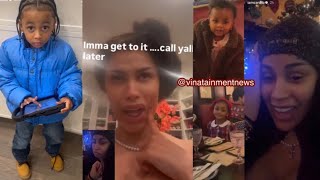 Awww Adorable:Cardi B Shares How She Handles Life With 4 Kids &Fans Excitement For Her Upcoming Tour