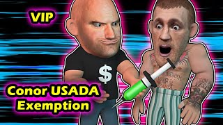 Conor Gets Usada Exemption