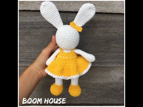 Crochet faceless rabbit l chart tiếng việt l Boom House