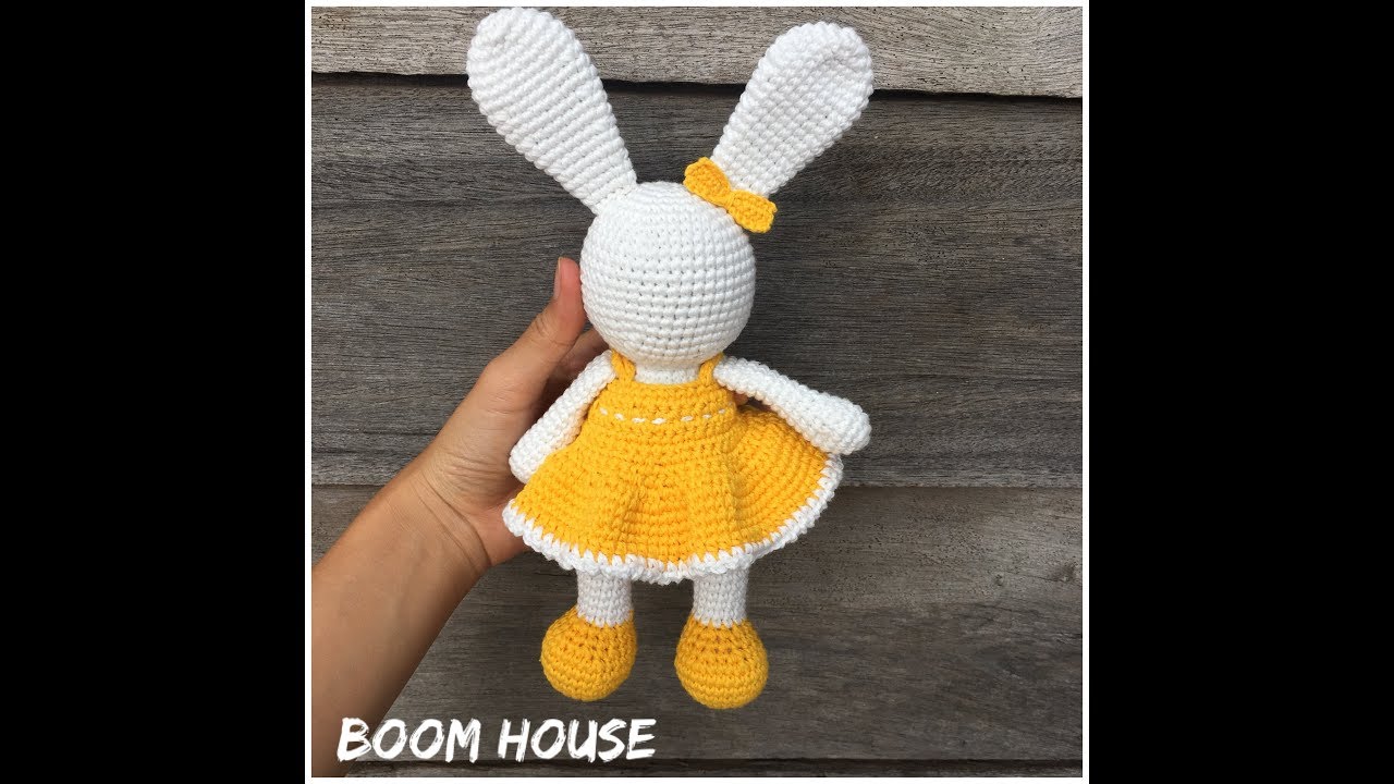Crochet faceless rabbit l chart tiếng việt l Boom House - YouTube