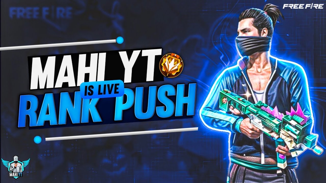 Grandmaster Live Rank Push Free Fire Telugu - Mahi YT is Live - Telugu ...