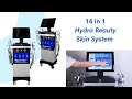 15 in 1 hydra beauty skin system hydra facial machine  professional facial machine