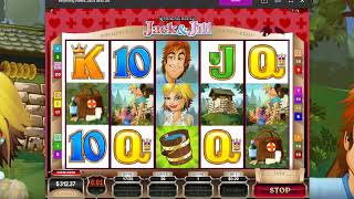 Video Slots - Ryhyming Reels Jack and Jill - $0.12 Win