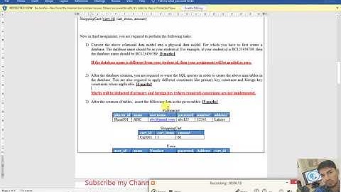 CS403 Assignment No. 3 Spring 2020 Solution