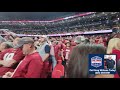 Alabama fans sing Rammer Jammer after knocking off #1 Georgia in the 2021 SEC Championship