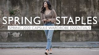 TOP 7 CHIC SPRING CAPSULE WARDROBE ESSENTIALS